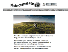 Tablet Screenshot of photo-courses.com